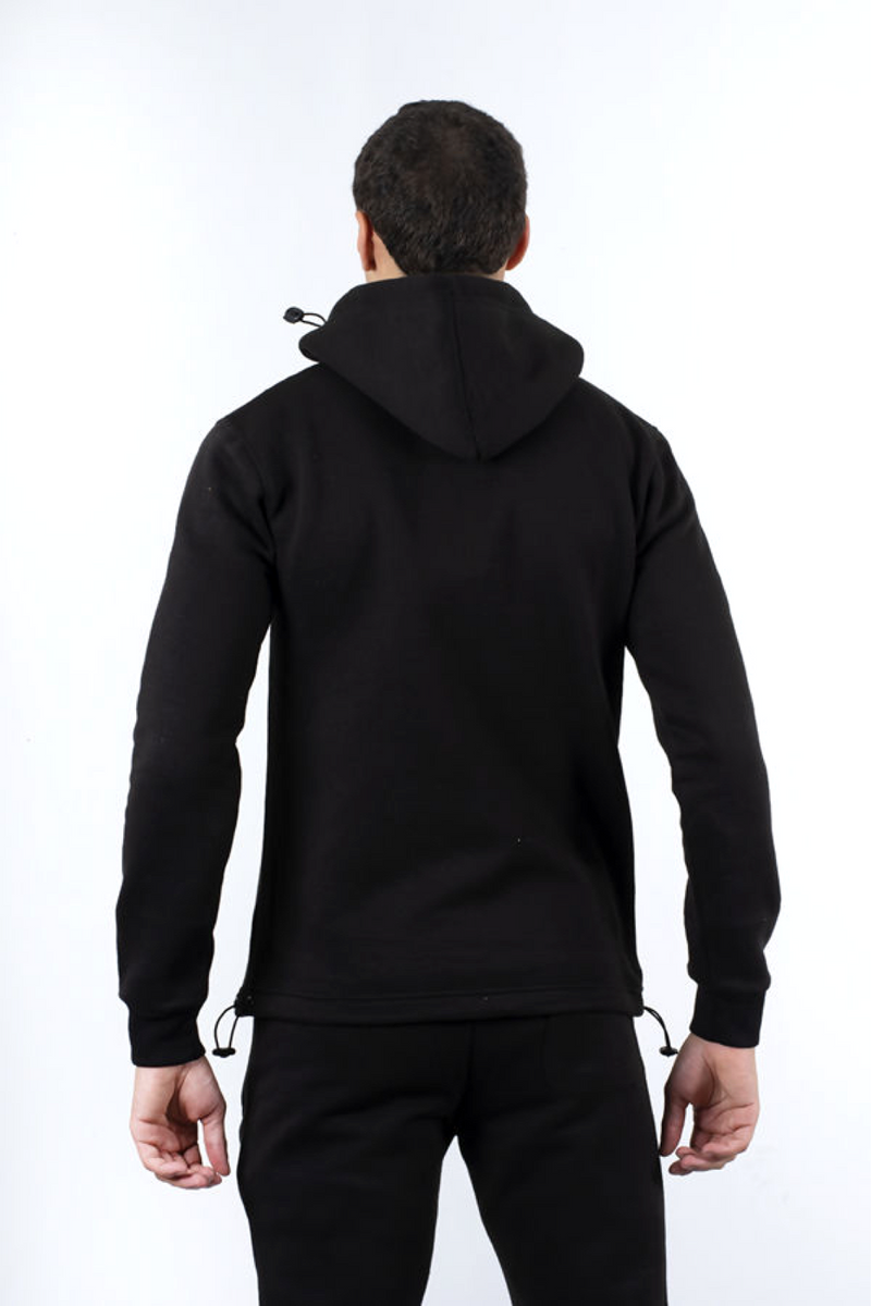 Aahron 'Blackout' Half Zip Toggle Tracksuit